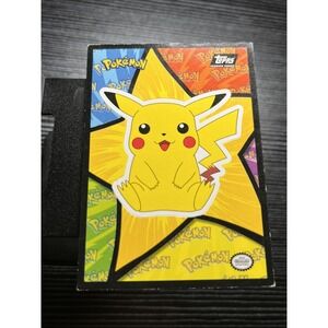 1999 Topps Pokemon Pikachu Upright/Hopping Movie Sticker‎ - MP